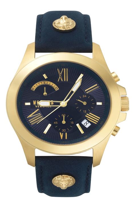 versus versace peking road watch|Versace leather strap.